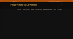 Desktop Screenshot of goldthefilm.com
